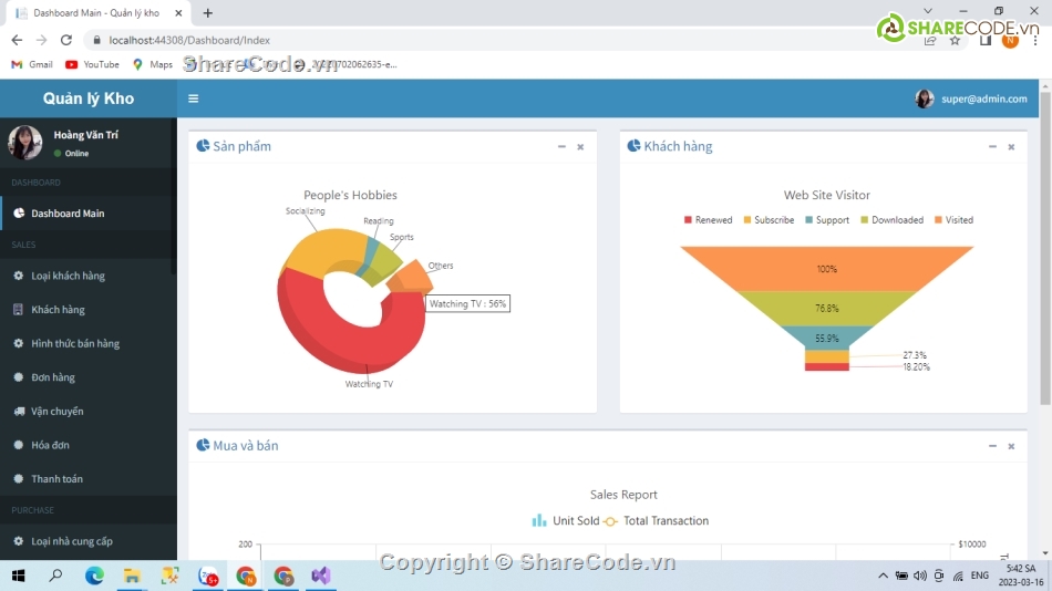 Phần mềm quản lý kho .net,quản lý kho c#,quản lý kho .net,source code quản lý asp.net,sharecode quản lý kho